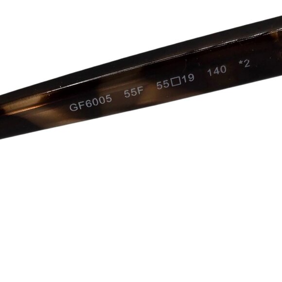 🕶️ Guess GF6005 Sunglasses – Tortoise Brown – Original Leopard Case - Picture 6 of 10